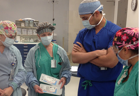 Pre-procedure briefings identify supplies and answer questions, preventing delays in the OR.